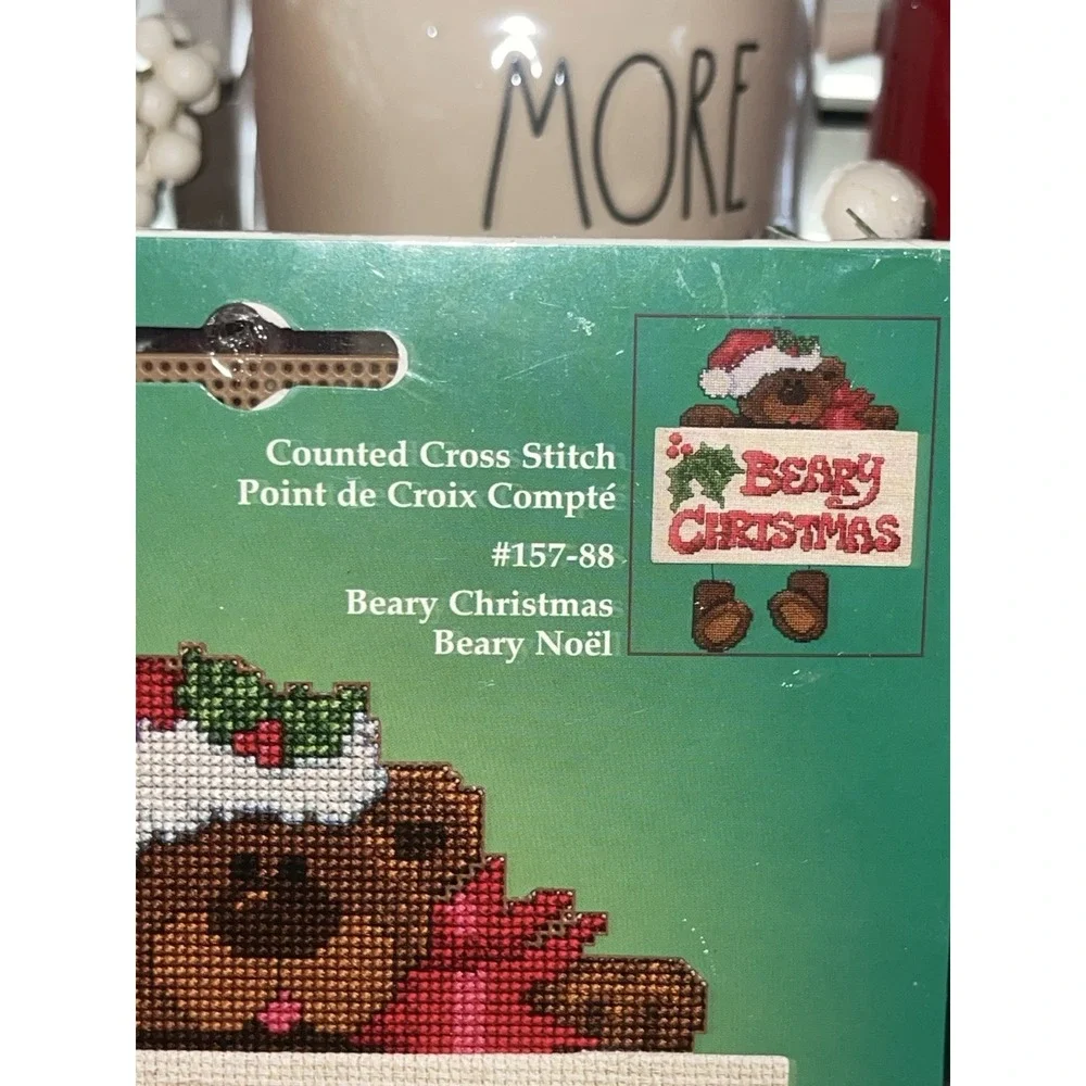 Janlynn DANGLERS COUNTED CROSS STITCH KIT #157-88 Beary‎ Christmas